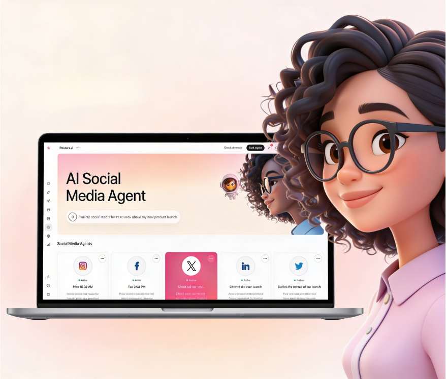 Agents that run your socials